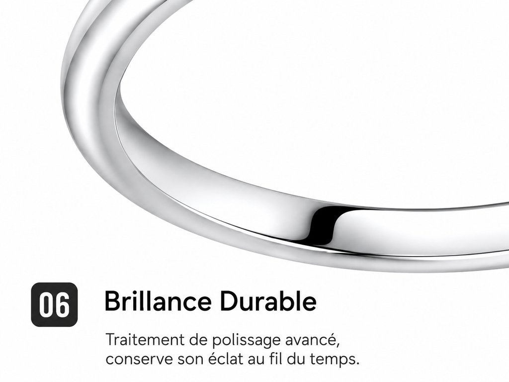 L’élégance ajustable en argent 925
