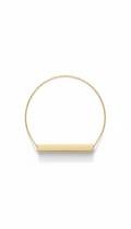 Collier pendentif minimal en or 18 carats